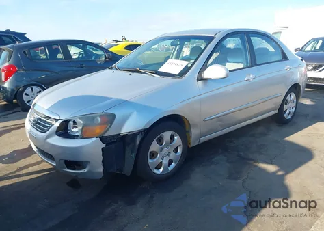 2009 Kia Spectra Ex z USA, uszkodzony, nr VIN KNAFE221X95601541